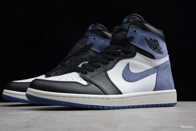 Cheap TBK High Jordan Blue 555088-115 1 Moon Air Retro OG 0811
